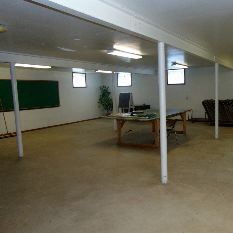 corner basement school