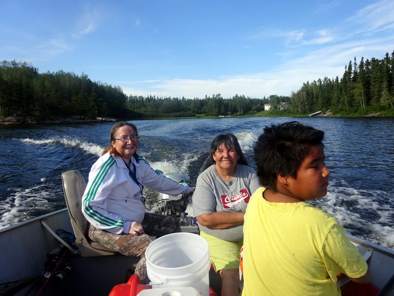 Fishing with Carina, Syrene, and Ransom