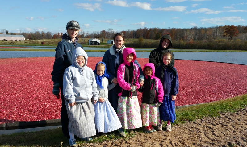 Tour Group at Meadowbrook Family Farms