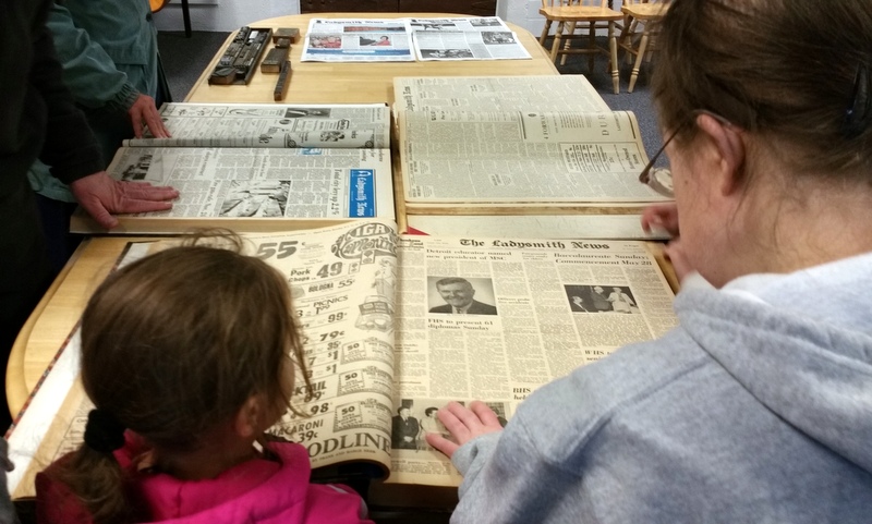 Ladysmith News old time newspapers