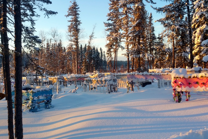 Deer Lake graveyard