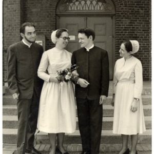 Mennonite wedding photo