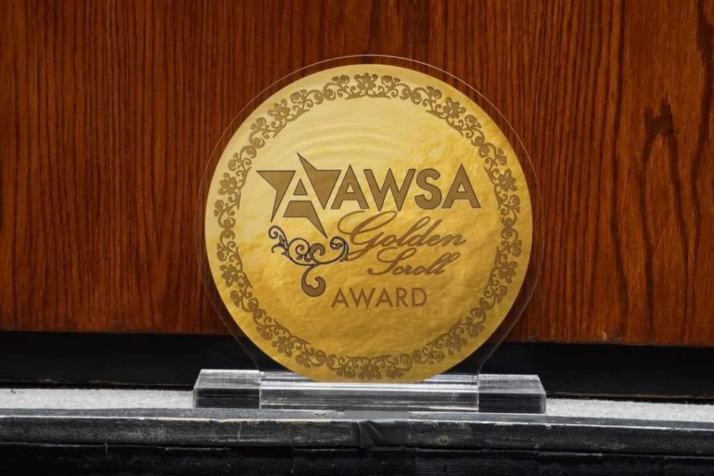 AWSA Golden Scroll Award